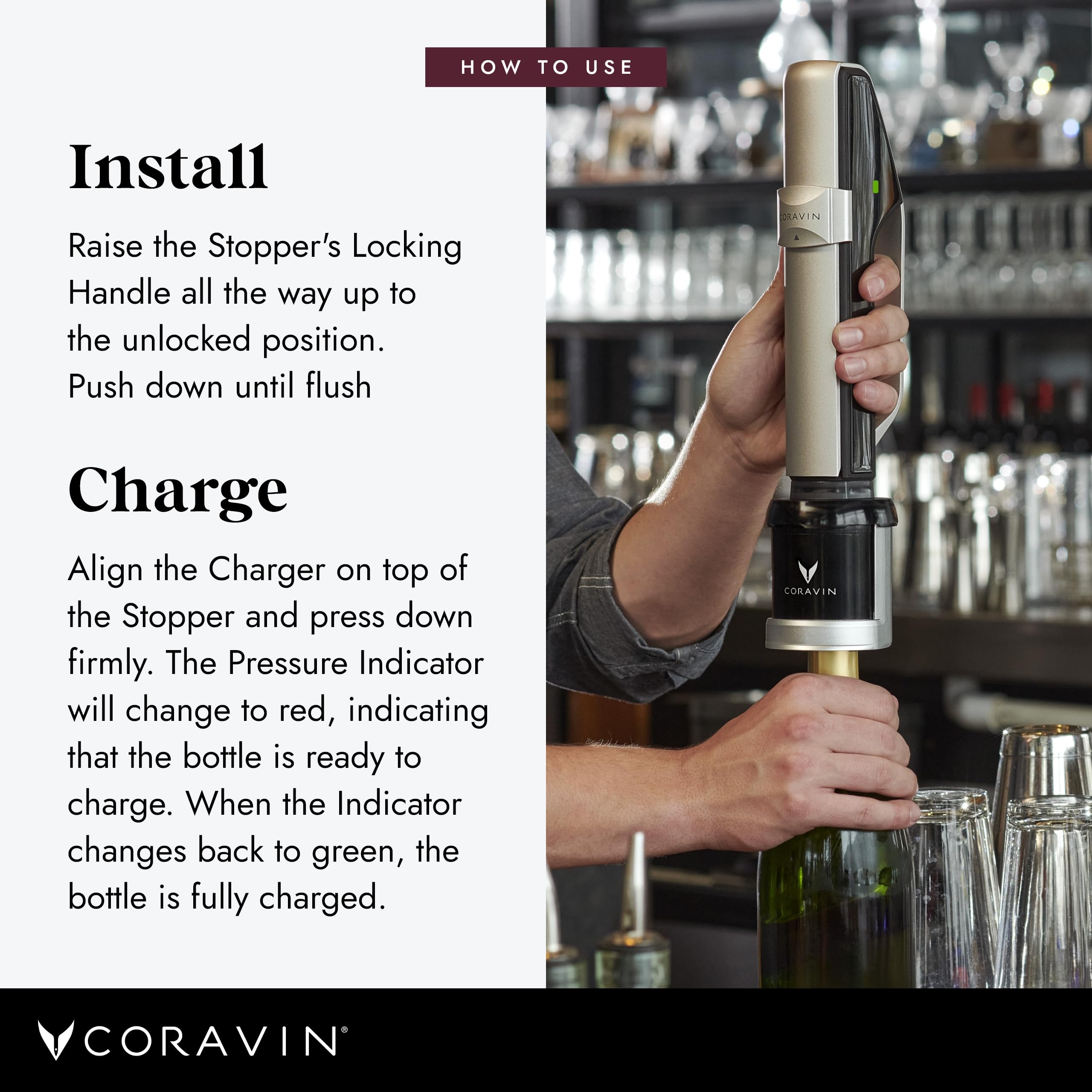 Amazon | CORAVIN スパークリングストッパー ワインを4週間保存